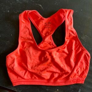 Girl’s orange Athletic top Champion small